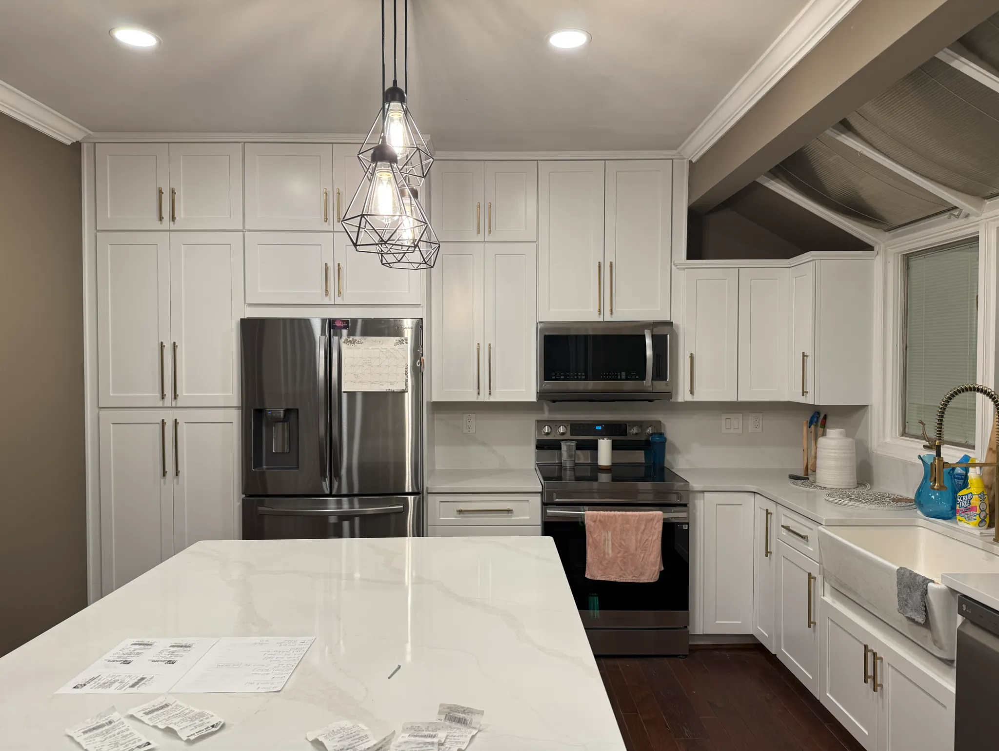 Family Kitchen with Full-Height Splash